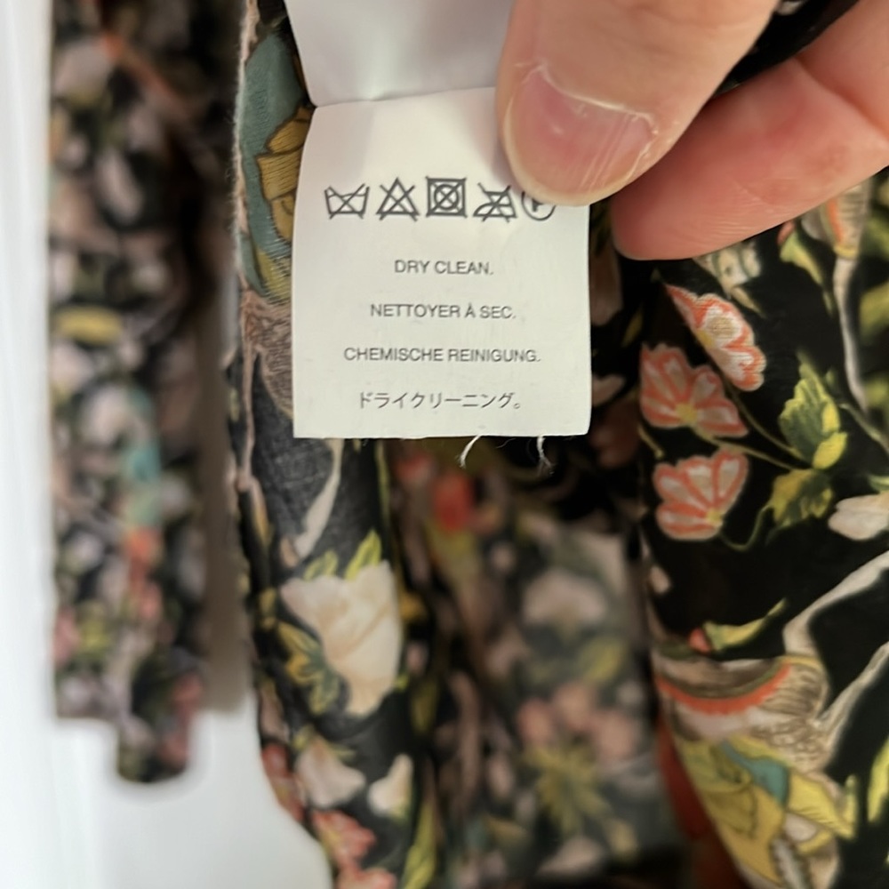 J Crew hunting scene popover blouse - Picture 8 of 8